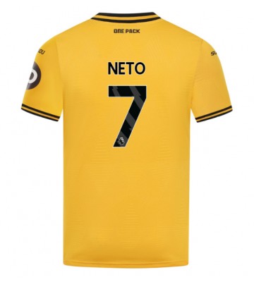 Wolves Pedro Neto #7 Replika Hjemmebanetrøje 2024-25 Kortærmet